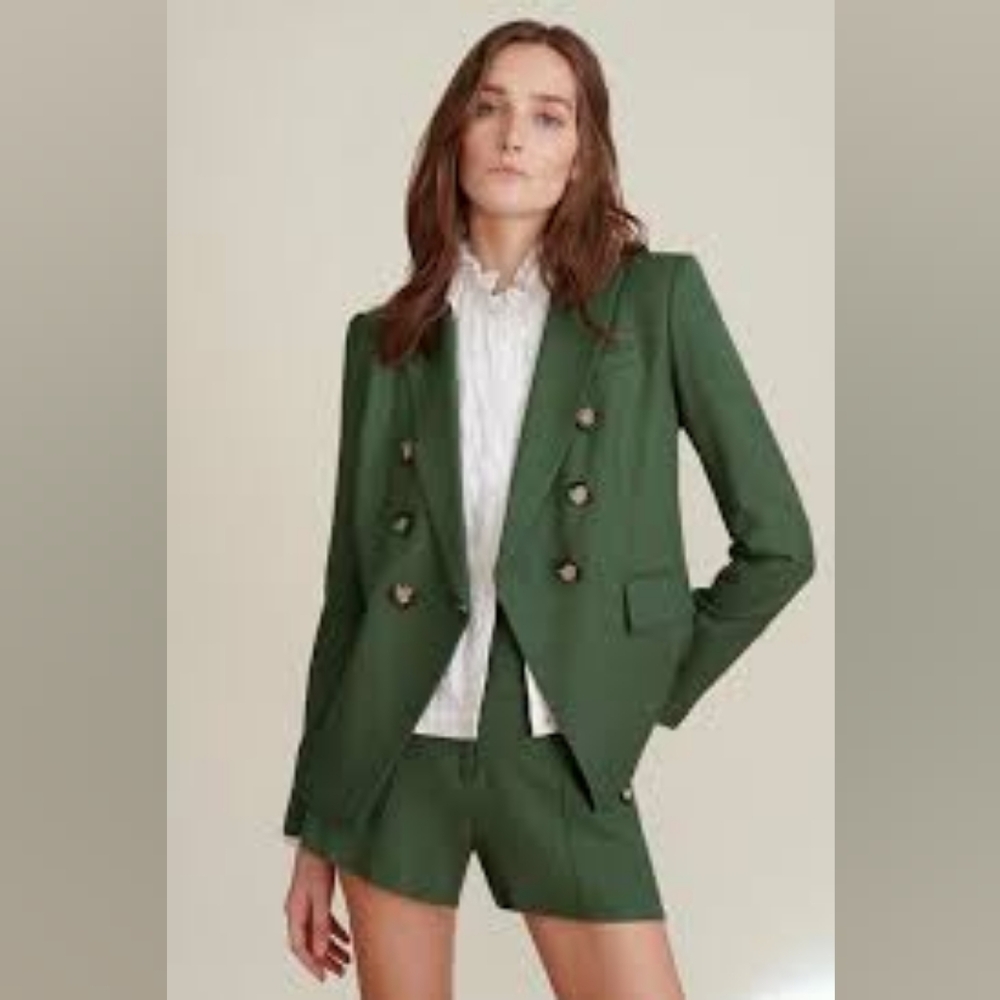 COPY - Veronica Beard Violaine Dickey cotton white lace eyelet O/S